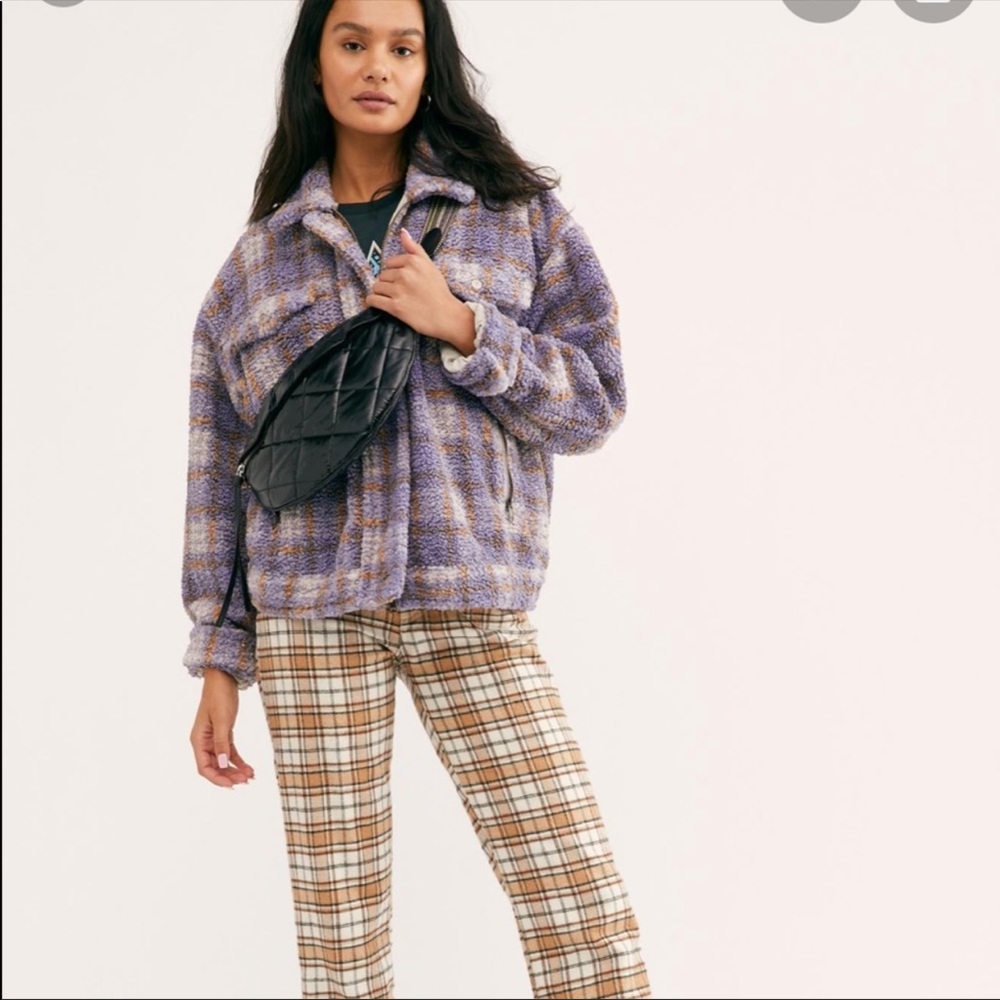 Free People Oversized Trucker Jacket -Faded Dreams